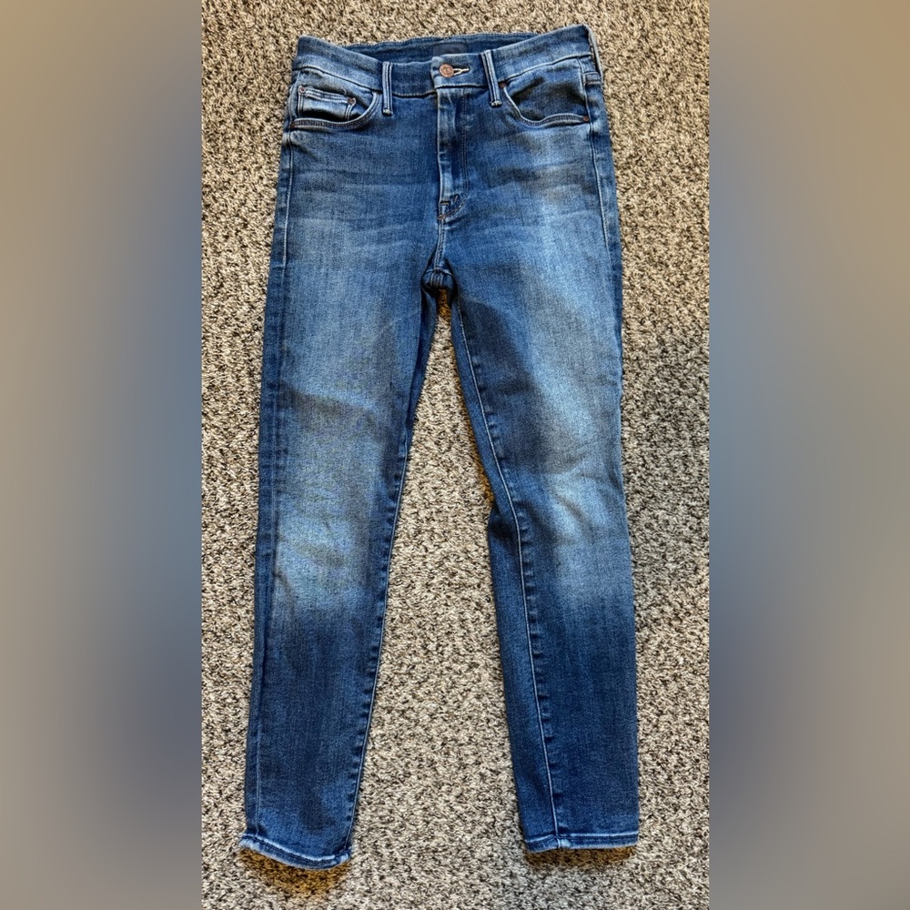 MOTHER Light Blue Denim Jeans